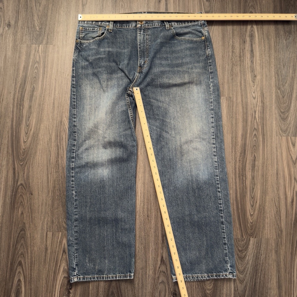 Levi Jeans Tag Removed 40x30 Very Nice Fade And Wear - Picture 5 of 9